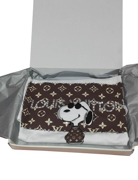 CAMISETA STRASS LOUIS VUITTON SNOOPY