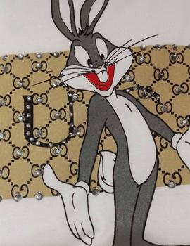 CAMISETA STRASS GUCCI BUGS BUNNY