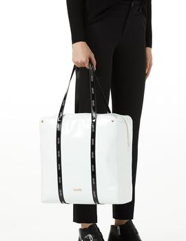 SHOPPING TOTE ARDEATINA BLANCO