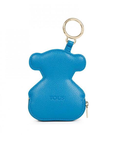 Llavero dorado y azul TOUS Teddy Bear