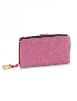 BILLETERA AMANDA LOGO FUCSIA