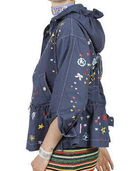 PARKA PREPPY KISS AZUL