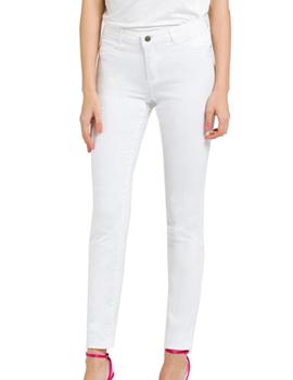 PANTALON NAF NAF  SKINNY BLANCO