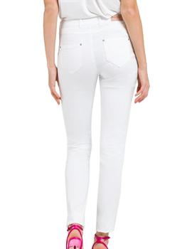 PANTALON NAF NAF  SKINNY BLANCO