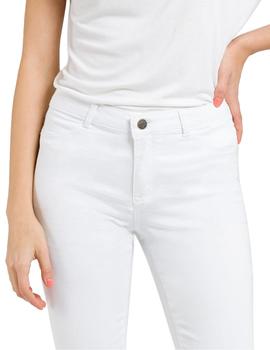 PANTALON NAF NAF  SKINNY BLANCO