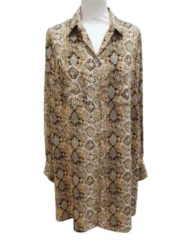 VESTIDO - KAFTÁN SERPIENTE MANGA LARGA