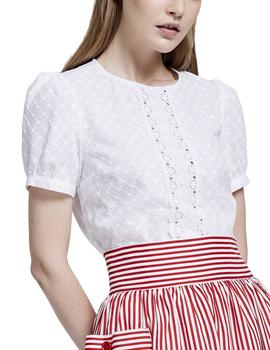 BLUSA CALADA BLANCA