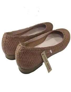 BAILARINA TRENZADA BEIGE