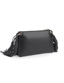 BANDOLERA TOUS NEW LIZ FRINGES NEGRO