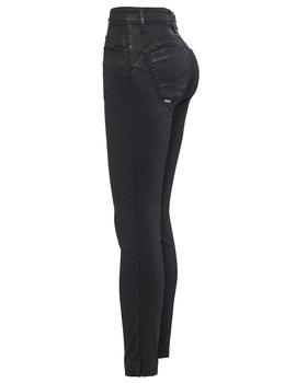 PANTALON SALSA WONDER ENCERADO NEGRO