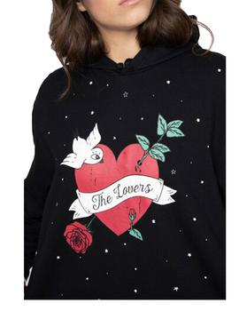 VESTIDO SUDADERA HOODIE THE LOVERS