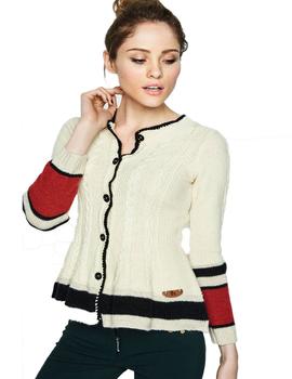 CHAQUETA HIGHLY PREPPY OCHOS BEIGE