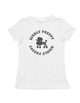 CAMISETA HIGHLY PREPPY POODLE BLANCA