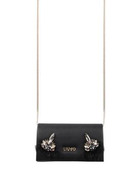 BOLSO CLUTCH 'MAGENTA' NEGRO