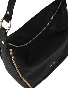 BOLSO LIU.JO CON CREMALLERAS NEGRO