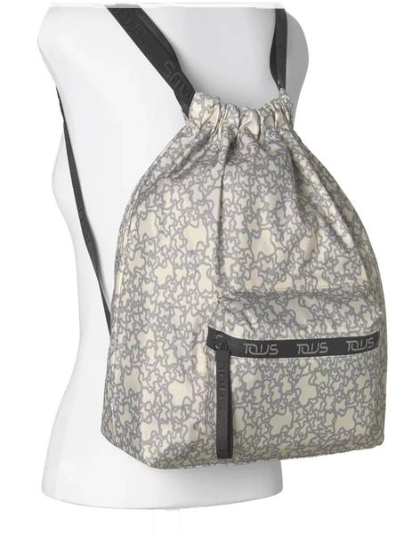 Mochila Kaos Mini beige y negro