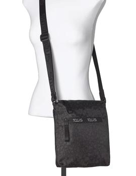 BANDOLERA TOUS FLAT KM SPORT NEGRO