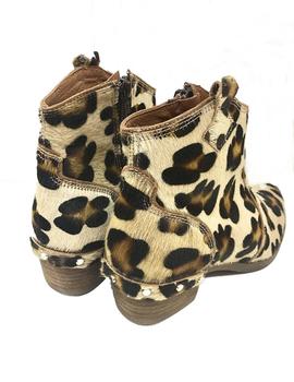 BOTIN NEMONIC CAMPERO  PELO LEOPARDO