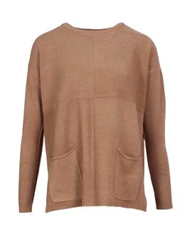 JERSEY OVERSIZE BOLSILLOS CAMEL