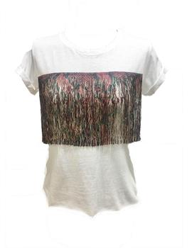 CAMISETA' MISS MISS' FLECOS