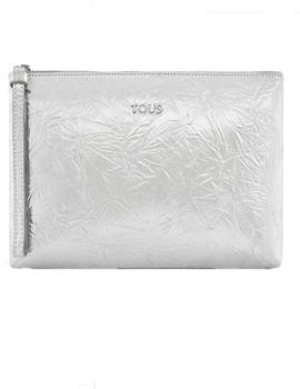 CLUTCH TOUS DORP MET. PLATA