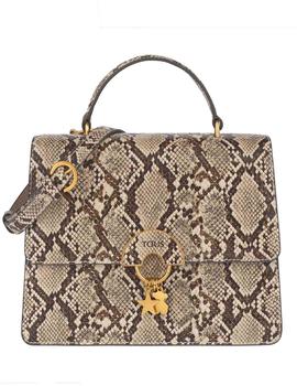 BOLSO TOUS CITY HOLD WILD BEIGE