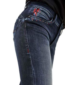 VAQUERO SALSA WONDER PUSH UP CAPRI CON BRILLOS