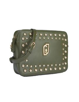 BANDOLERA LIU.JO CON TACHUELAS Y ESTRELLAS VERDE
