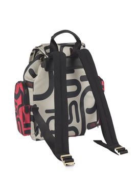 MOCHILA TOUS S. DOROMY BEIGA-FUCSIA