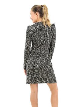 VESTIDO JAFRA ANIMAL PRINT CON LUREX