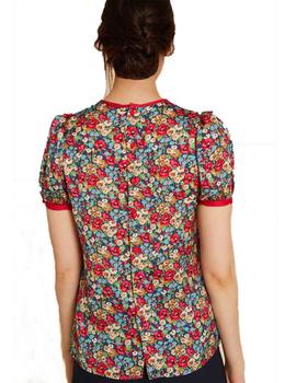 BLUSA PATI CONDE CECILE FLORES