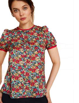 BLUSA PATI CONDE CECILE FLORES