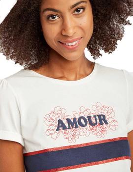 CAMISETA NAF NAF AMOUR MENT16