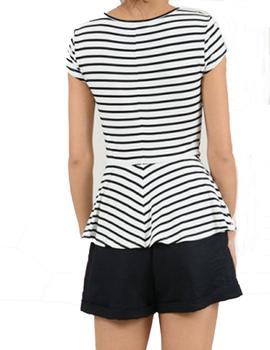 CAMISETA MOLLY BRACKEN RAYAS MARINERAS