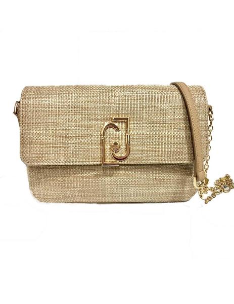 BOLSO LIU.JO RAFIA LUREX ORO