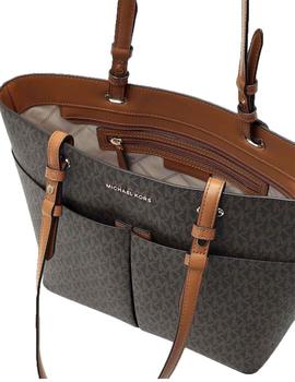 BOLSO MICHAEL KORS BEDFORD MARRON-CUERO