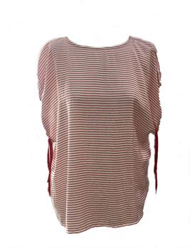BLUSA RAYAS ROJAS