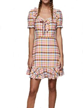 VESTIDO MAGGIE SWEET BLONDIE CUADROS MULTI