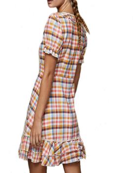 VESTIDO MAGGIE SWEET BLONDIE CUADROS MULTI