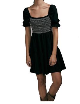 VESTIDO MAGGIE SWEET FIORELLA NEGRO