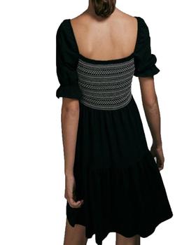 VESTIDO MAGGIE SWEET FIORELLA NEGRO