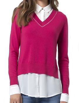 JERSEY KOCCA CON CAMISA FUCSIA