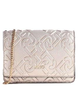 BOLSO LIU.JO PEQUEÑO LOGOTIPO DORADO