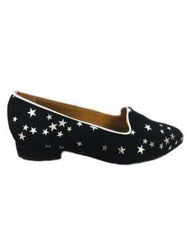 ZAPATO CON ESTRELLAS EN PLATA