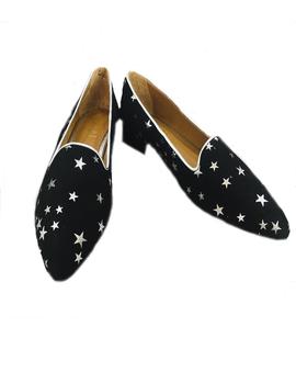 ZAPATO CON ESTRELLAS EN PLATA