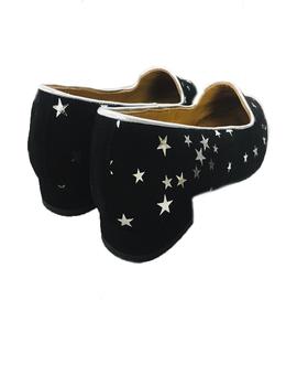 ZAPATO CON ESTRELLAS EN PLATA