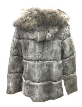 CHAQUETÓN FULL RABBIT RACCOON GREY NATURAL