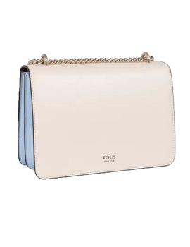 BANDOLERA TOUS S. AUDREE BEIGE-MARRÓN
