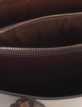 BOLSO TOUS CITY M. ESSENTIAL BEIGE-MARRÓN