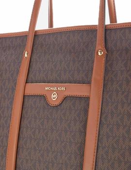 BOLSO MICHAEL KORS TOTE MEDIANO BECK MARRÓN